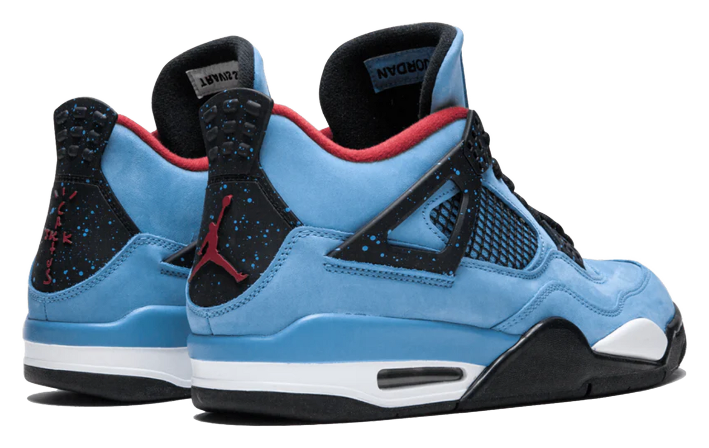 (Brand New Rep Box) Jordan 4 Retro Travis Scott Cactus Jack Size 10.5