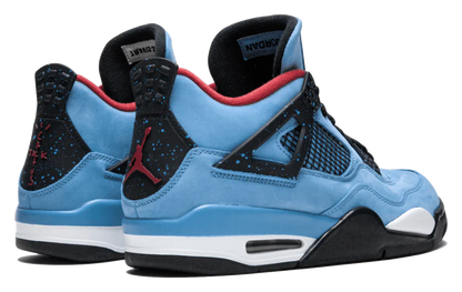 (Brand New Rep Box) Jordan 4 Retro Travis Scott Cactus Jack Size 10.5