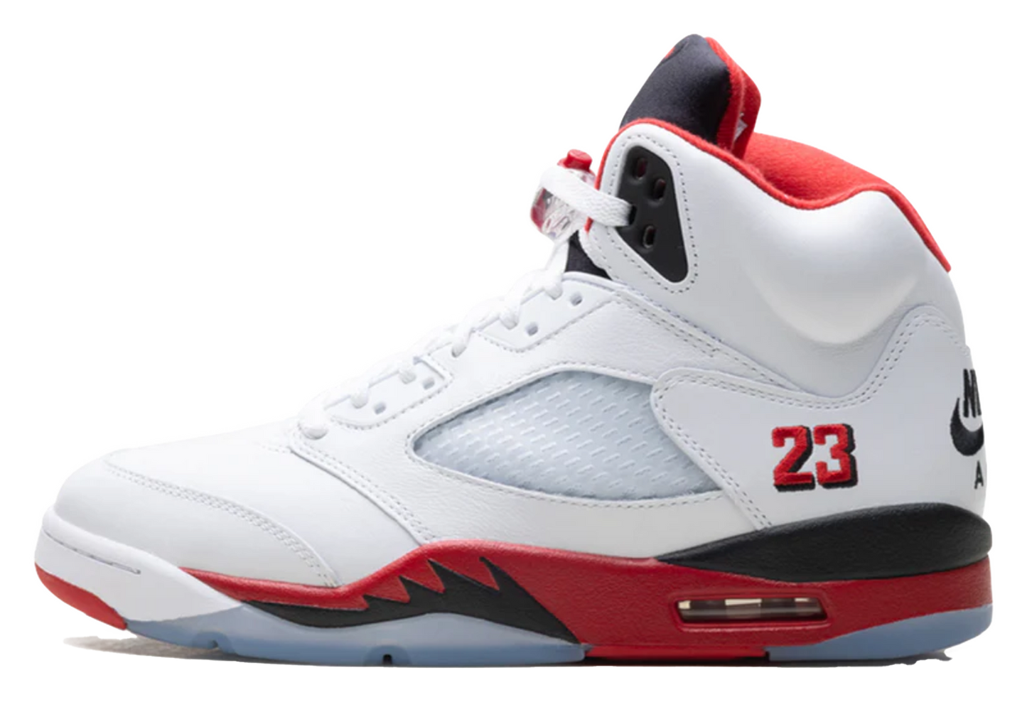 Jordan 5 Fire Red Black Tongue (2025)