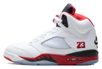 Jordan 5 Fire Red Black Tongue (2025)