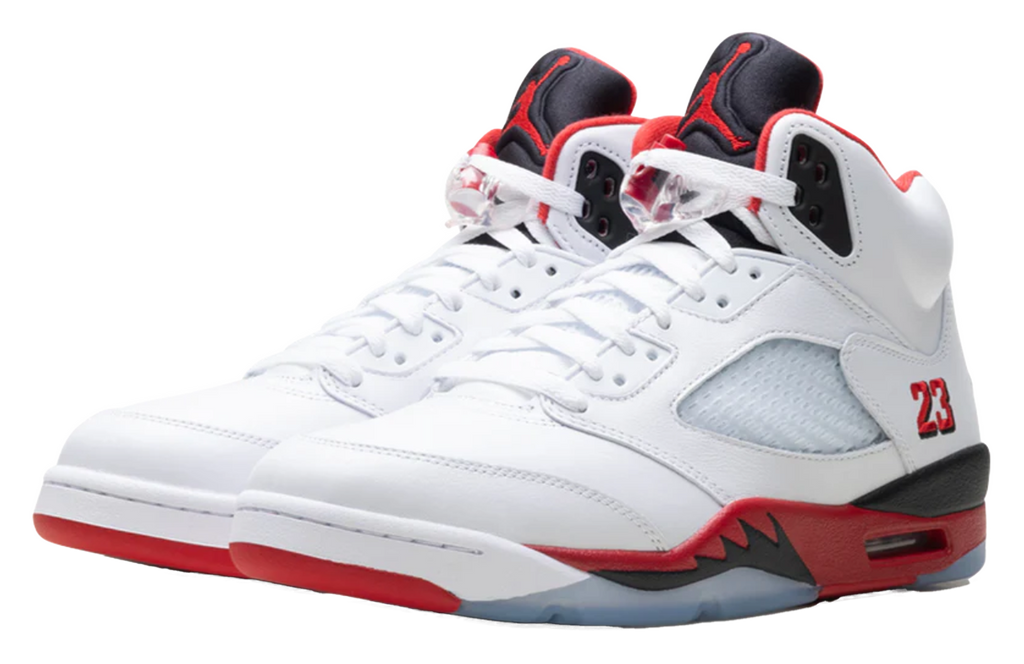 Jordan 5 Fire Red Black Tongue (2025)