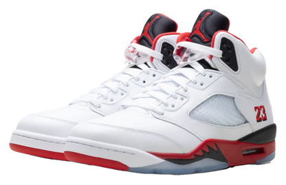 Jordan 5 Fire Red Black Tongue (2025)