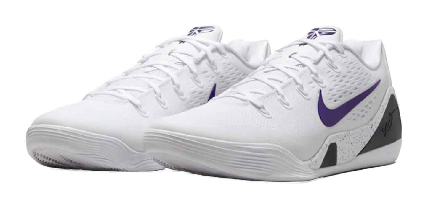Nike Kobe 9 Low Protro White Court Purple