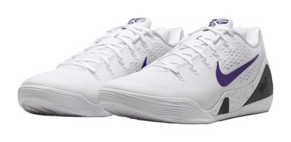 Nike Kobe 9 Low Protro White Court Purple