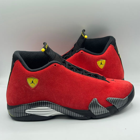 (USED)(NO BOX)Jordan 14 Retro Ferrari Size 9