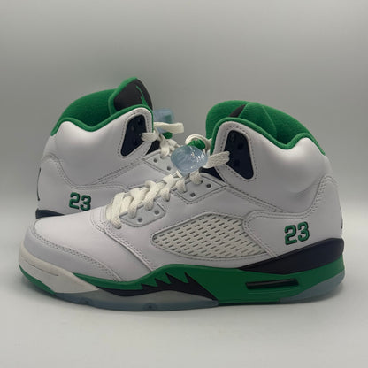 (USED, No Box) Jordan 5 Lucky Green Size 7.5W/6Y