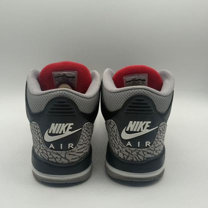 (USED) Jordan 3 Black Cement 2018 Size 7Y