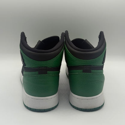 (USED) Jordan 1 High Pine Green Black Size 7Y